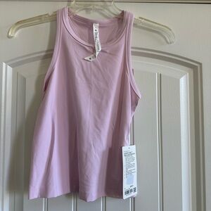 NWT Lululemon Athletica Align Waist Length Racerback Meadowsweet Pink